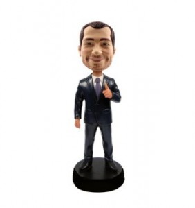 bobblehead om de afaceri