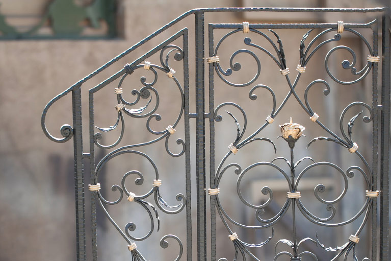 balustrade fier forjat
