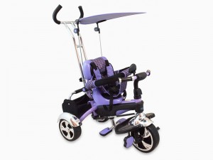 Tricicleta IBMIX violet magazinepentrucopii.ro