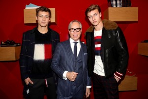 attends Hilfiger Edition Fall2017 Presentation on January 10, 2017 in Florence, Italy.