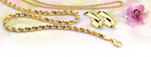 Rafinament unic - coliere aur de dama pe ShopAlert