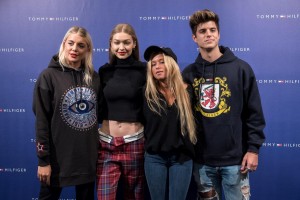 Gigi Vives, Gigi Hadid, Andrea Belver, Alejandro Lillo - Tommy Hilfiger - Together Tour with Gigi Hadid 2