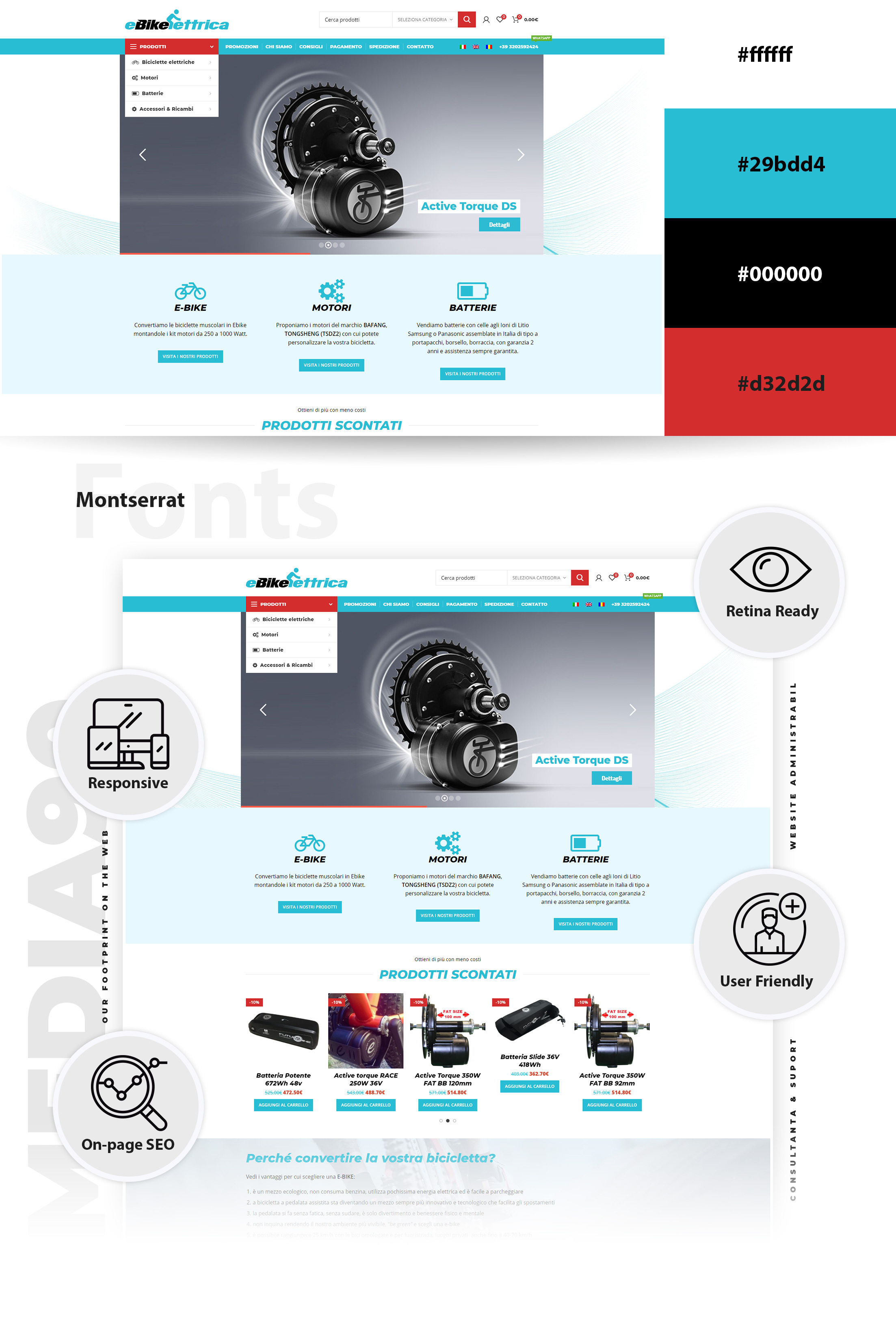 creare site web