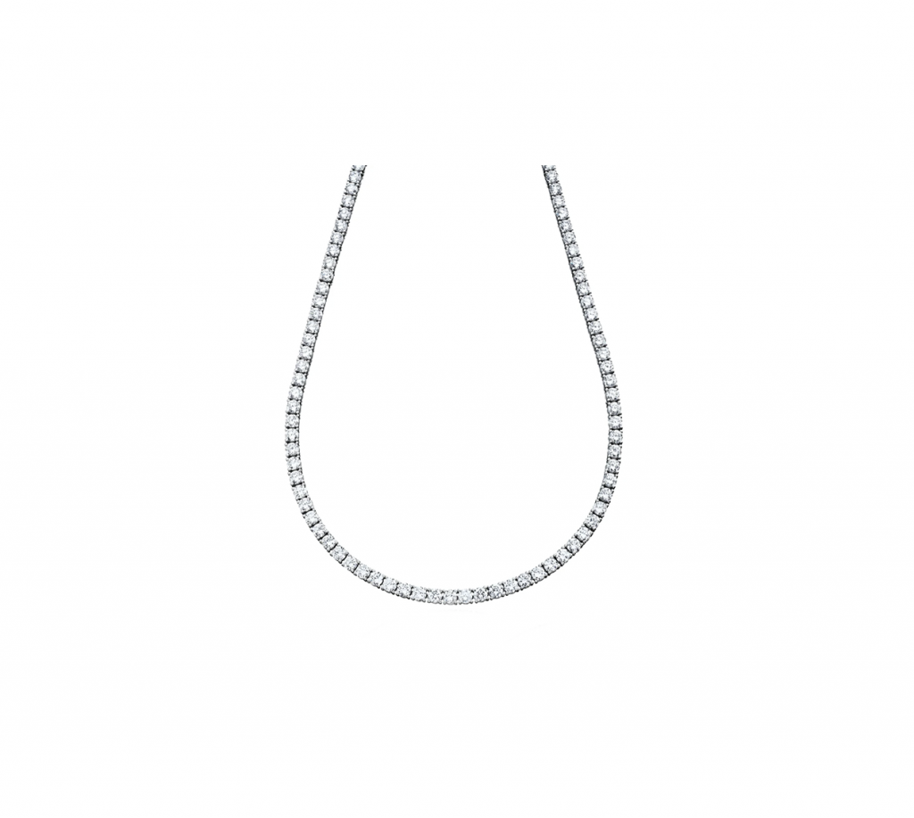colier tennis cu diamante