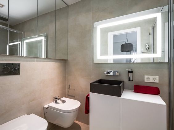 Personalitatea unei bai in stil contemporan